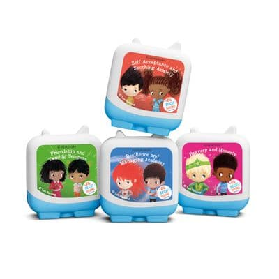 Tonies  -  The Big Bright Feelings  Set of 4 Clever Tonies Audio Figures  (30 minutes each)