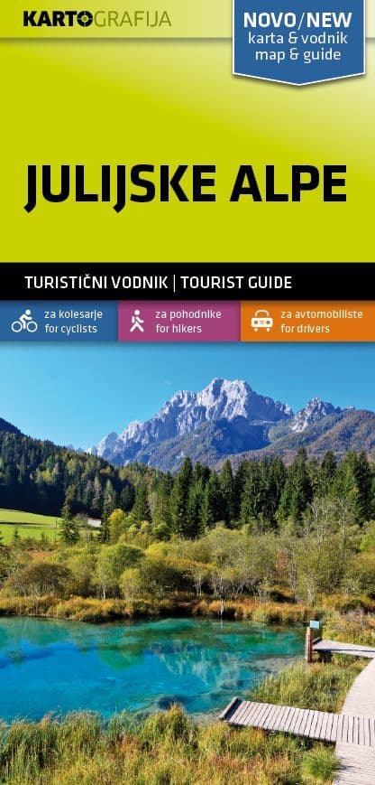 1 - Julian Alpes - Tourist Map - KartoGrafija (T40.50)