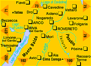 101 Rovereto / Monte Pasubio 1:50,000