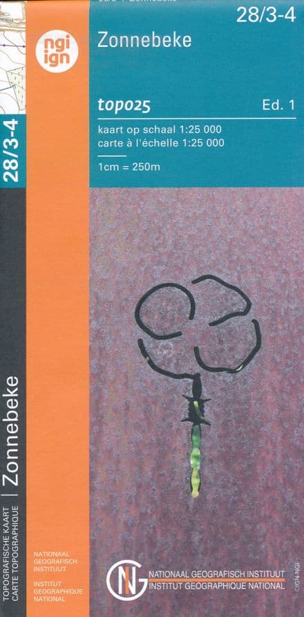 28 / 3-4 NGI Belgium. WWI Battlefield - Zonnebeke - Moorslede - Passendale & Tyne Cot Cemetery