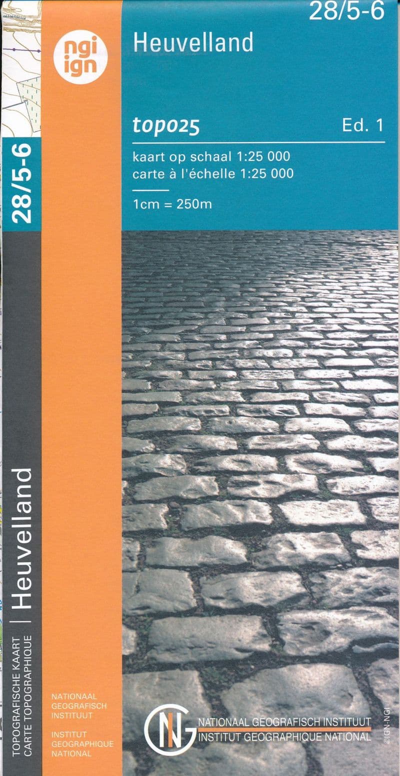 28 / 5-6 NGI Belgium WWI Ypres Salient Battlefields: Heuvelland