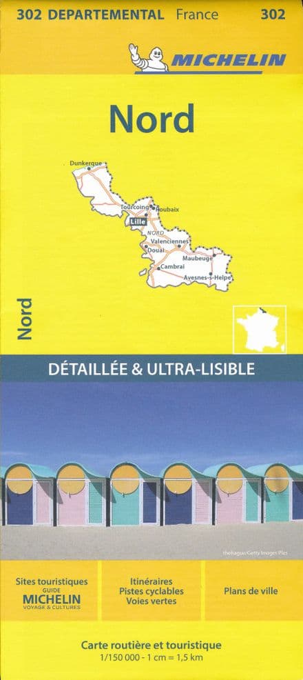 302 Nord - Michelin Local Map