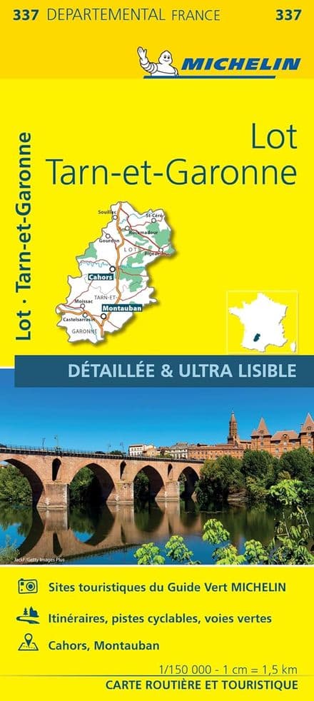 337 Lot, Tarn-et-Garonne - Michelin Local Map