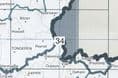 34 NGI Belgian 1:50,000 Topo Map - Tongres