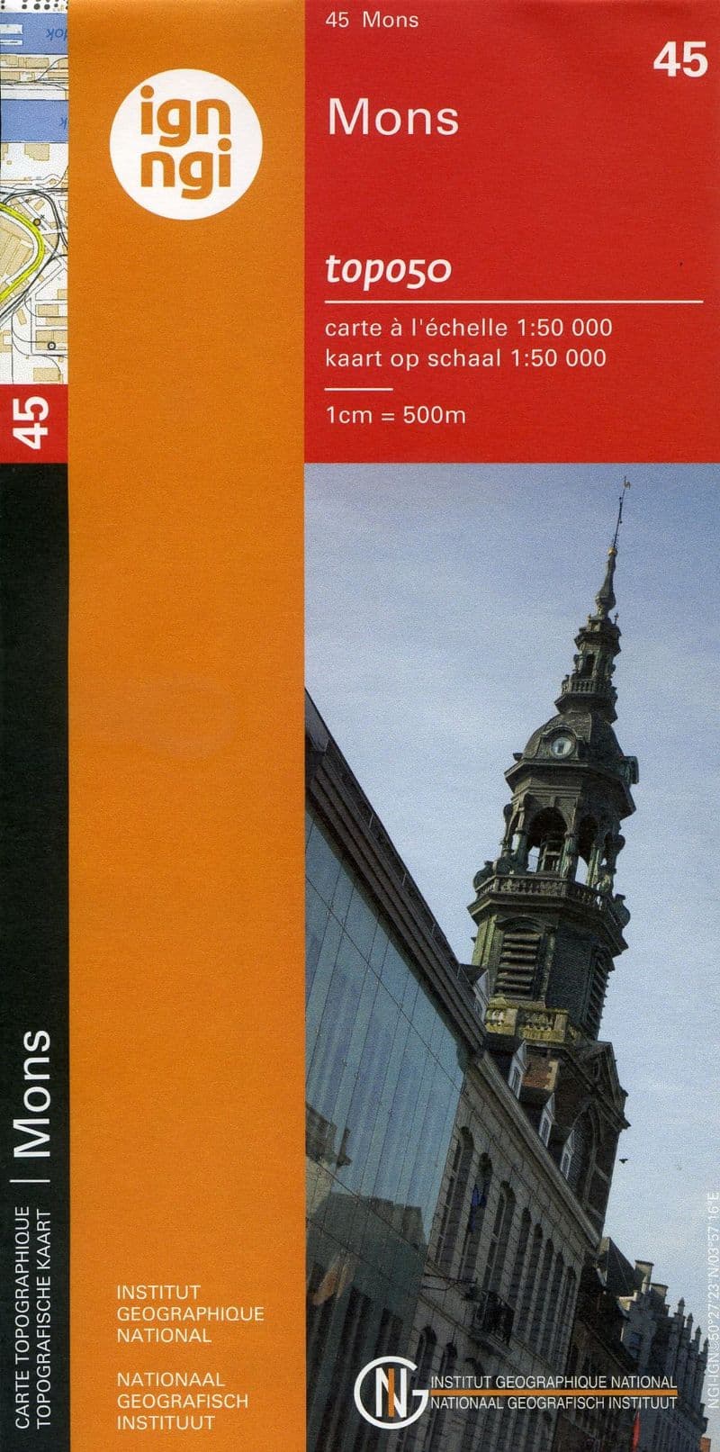 45 NGI 50,000 WWI Battlefields: Mons