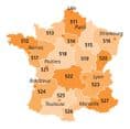 514 Paris & Surrounding Area - Michelin Regional Map 2024 * SALE*