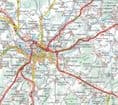 520 Franche-Comte - Michelin Regional Map 2024 *SALE*
