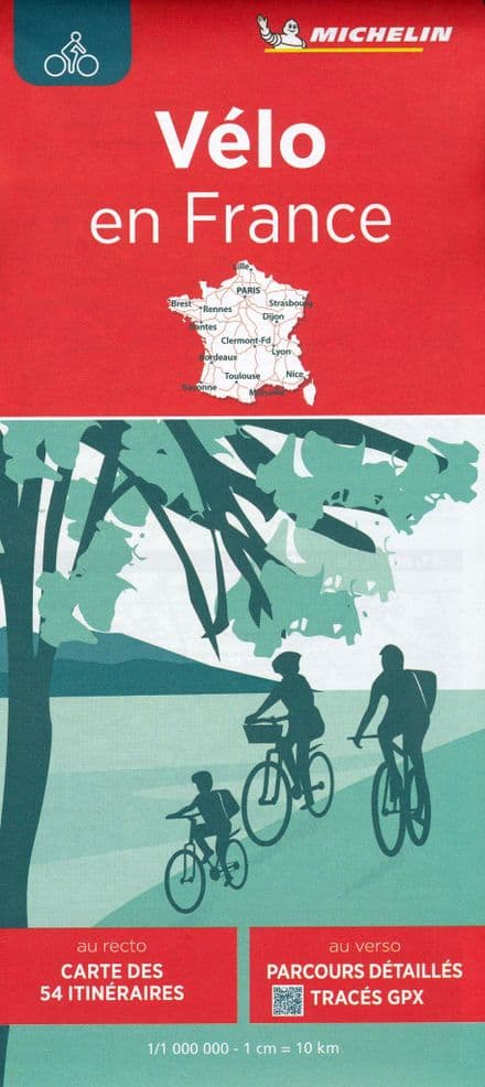 54 Bike Trips in France - Michelin 767