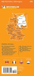 Michelin Map Germany North East 1:350,000