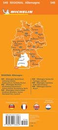 Michelin Map Germany South West 1:300,000