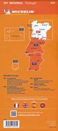 591 Portugal North  Michelin Road Map