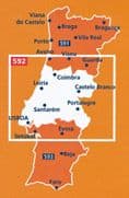 592 Portugal Central Michelin Regional Map