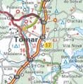 592 Portugal Central Michelin Regional Map