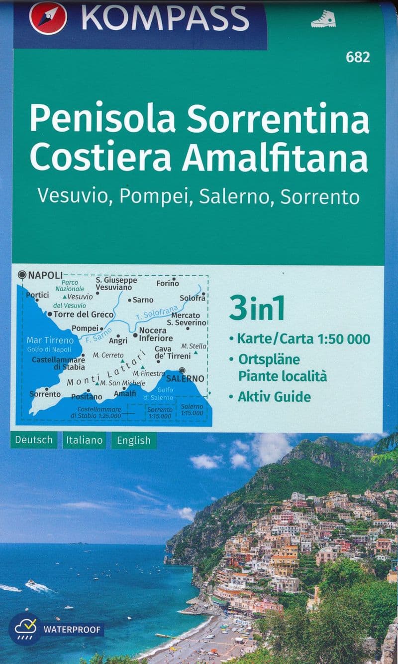 682 The Sorrento Peninsula & Amalfi Coast - Sorrento, Pompei, Vesuvio, Salerno