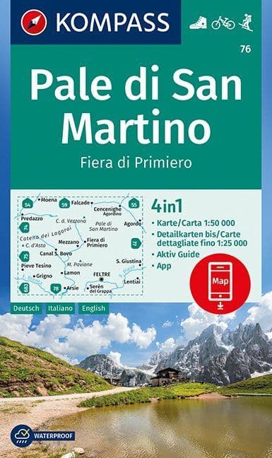 76 Pale di San Martino1:50,000
