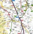 A-Z Northern England Road Map