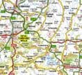A-Z South East and Central England Road Map