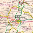 Afghanistan Travel Map