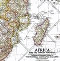 Africa and the Arabian Peninsula - Published 1950 by National Geographic