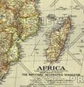 Africa - Published 1935 by National Geographic