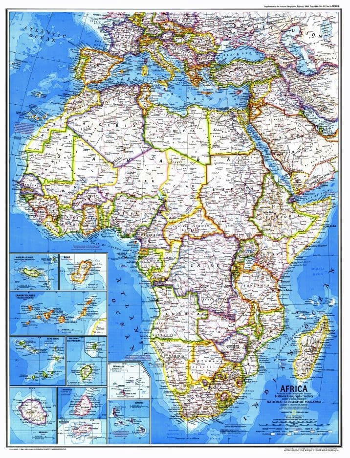 Africa - Published 1980 by National Geographic