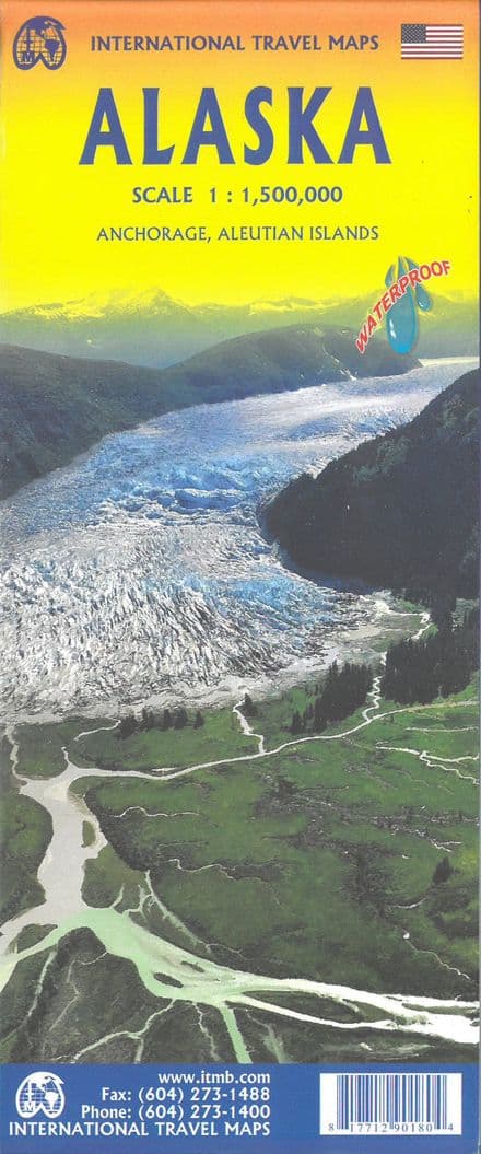 Alaska Travel Reference Map - ITM