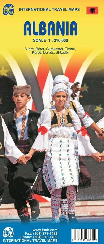 Albania - Travel Map - ITM