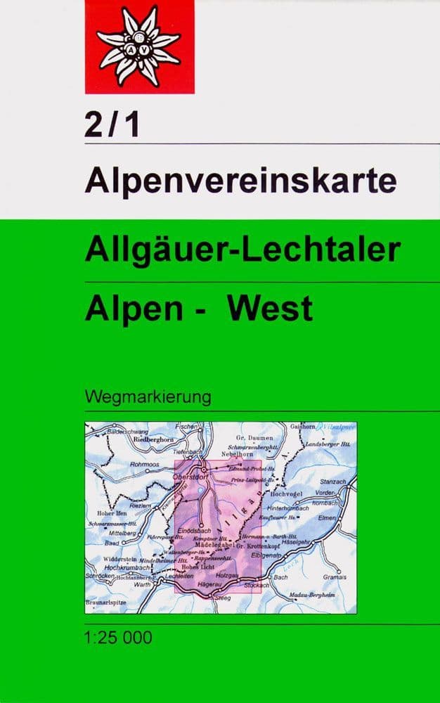 Alpine Club 2/1 - Allgäuer & Lechtaler Alps West