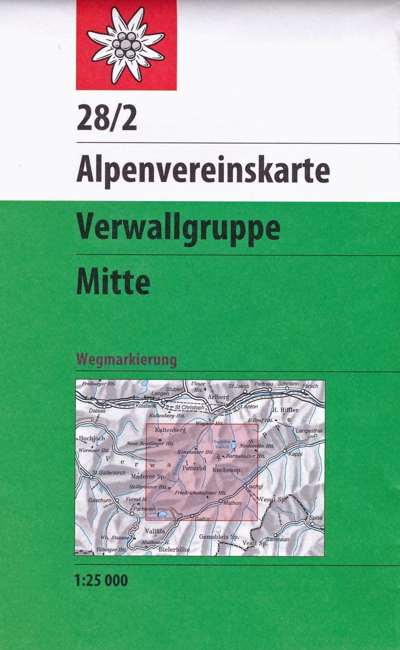 Alpine Club 28/2 - Verwallgruppe Mid