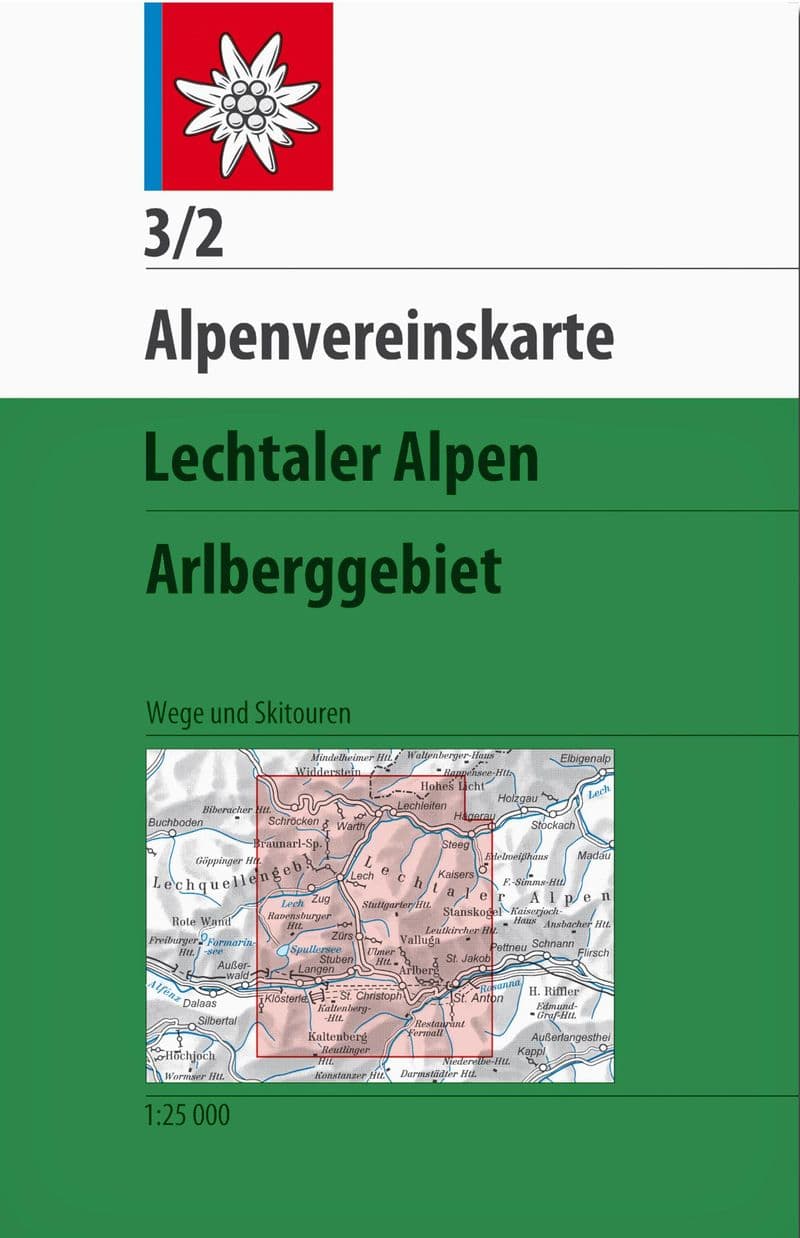 Alpine Club 3/2 - Lechtaler Alpen Arlberggebiet - Walk & SKI