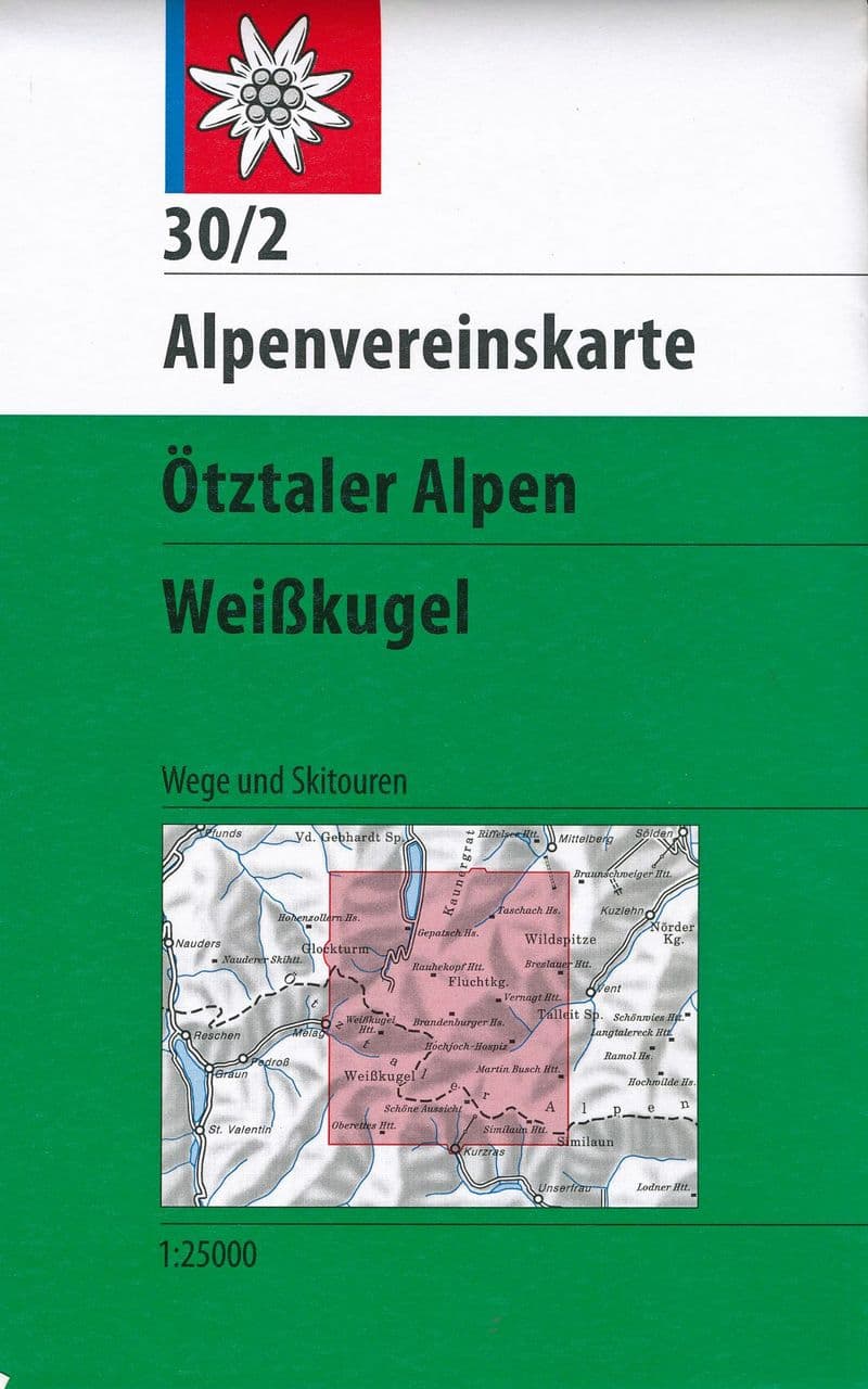 Alpine Club 30/2 - Ötztaler Alpen Weisskugel - Walk & Ski