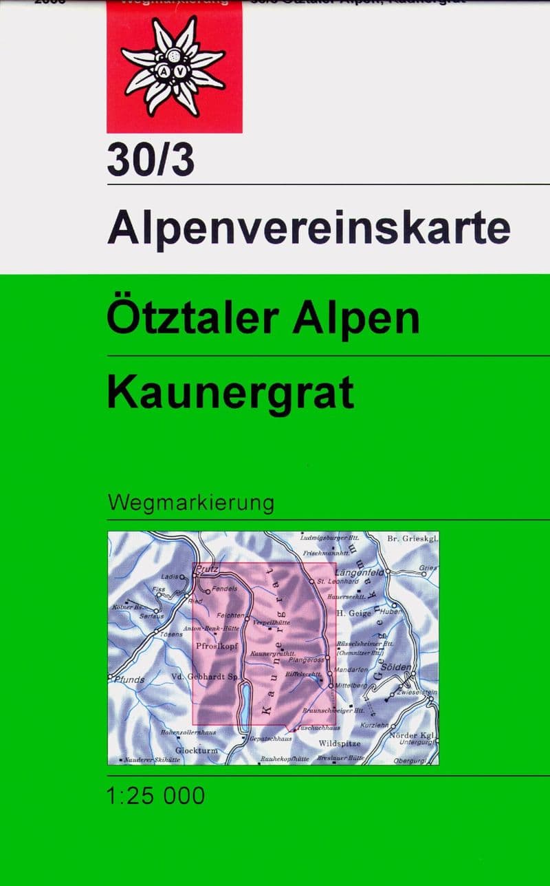 Alpine Club 30/3 - Ötztaler Alpen Kaunergrat