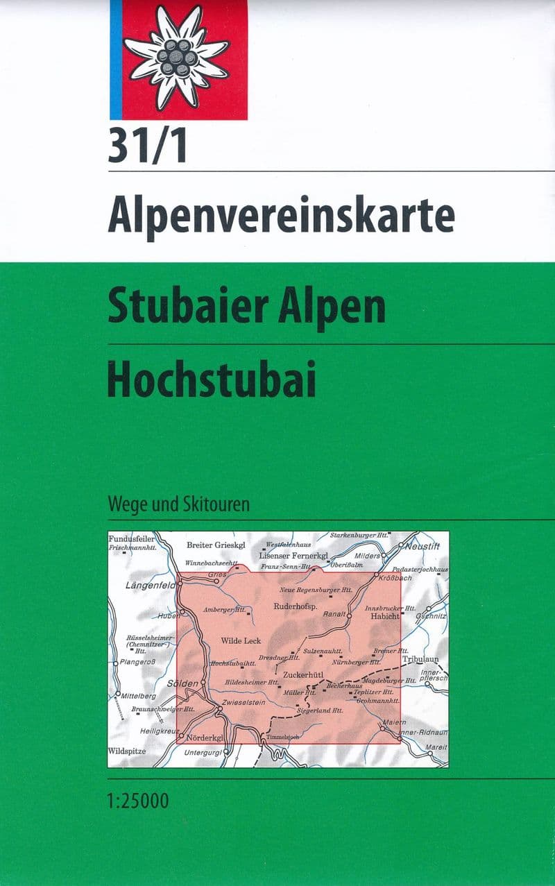 Alpine Club 31/1 - Stubaier Alpen Hochstubai