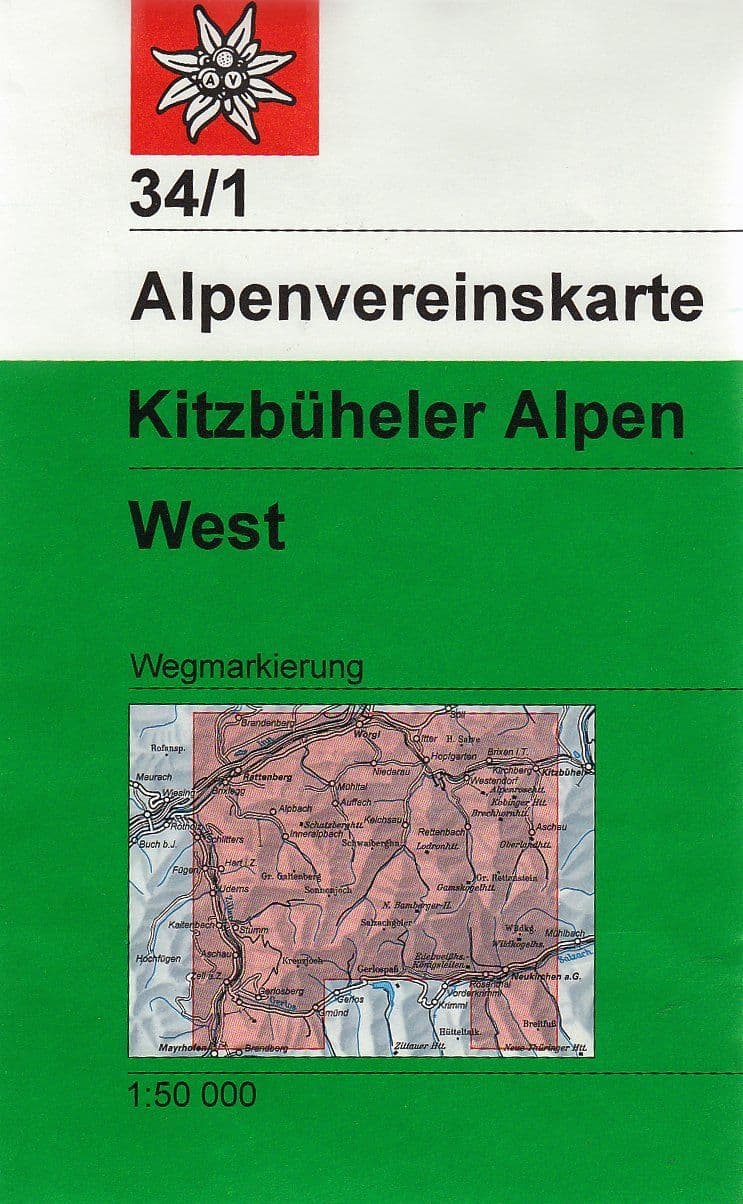 Alpine Club 34/1 - Kitzbüheler Alpen West - Walk