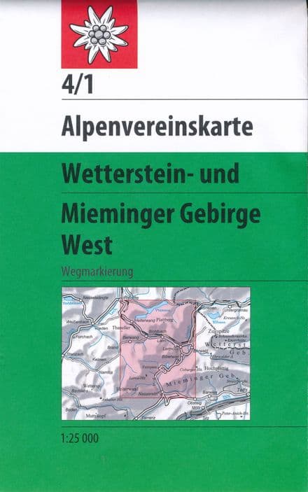 Alpine Club 4/1 - Wetterstein- und Mieminger Gebirge West