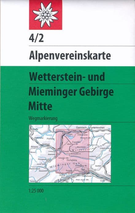Alpine Club 4/2 - Wetterstein- und Mieminger Gebirge Mitte