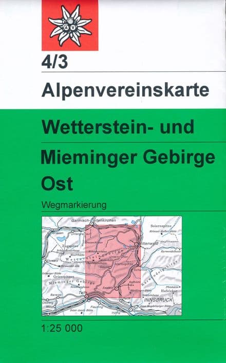 Alpine Club 4/3 - Wetterstein & Mieminger Gebirge East