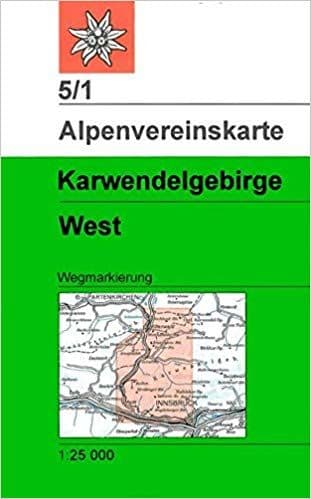 Alpine Club 5/1 - Karwendelgebirge West