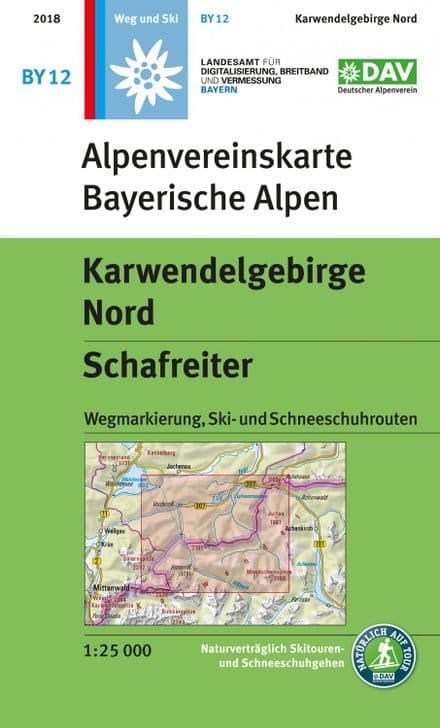 Alpine Club BY 12 - Karwendelgebirge Nord Schafreiter Walk & Ski