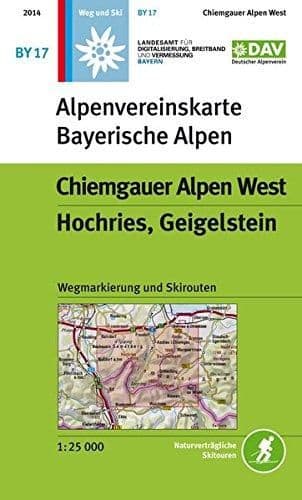 Alpine Club BY 17 - Chiemgauer Alpen West Hochries, Geigelstein Walk & Ski