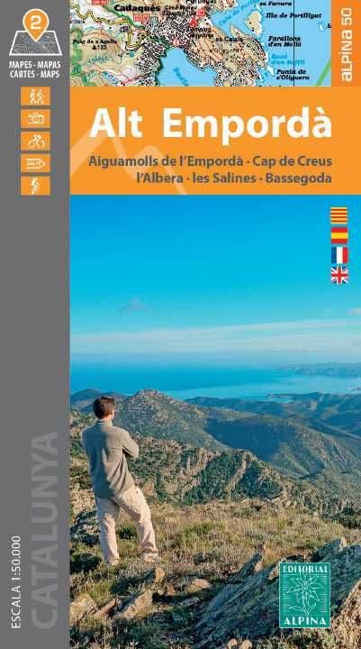 Alt Empordà - Cap de Creus - Salines - Bassegoda 1:50 000 Alpina Editorial 006