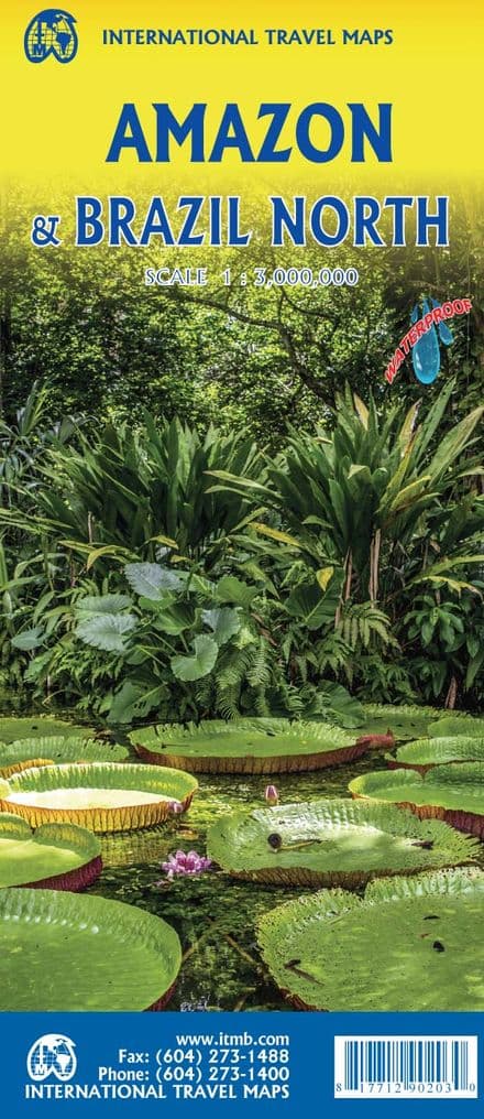 Amazon & North Brazil - Travel Map - ITM