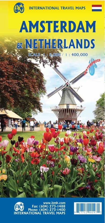 Amsterdam & The Netherlands - Travel Map - ITM