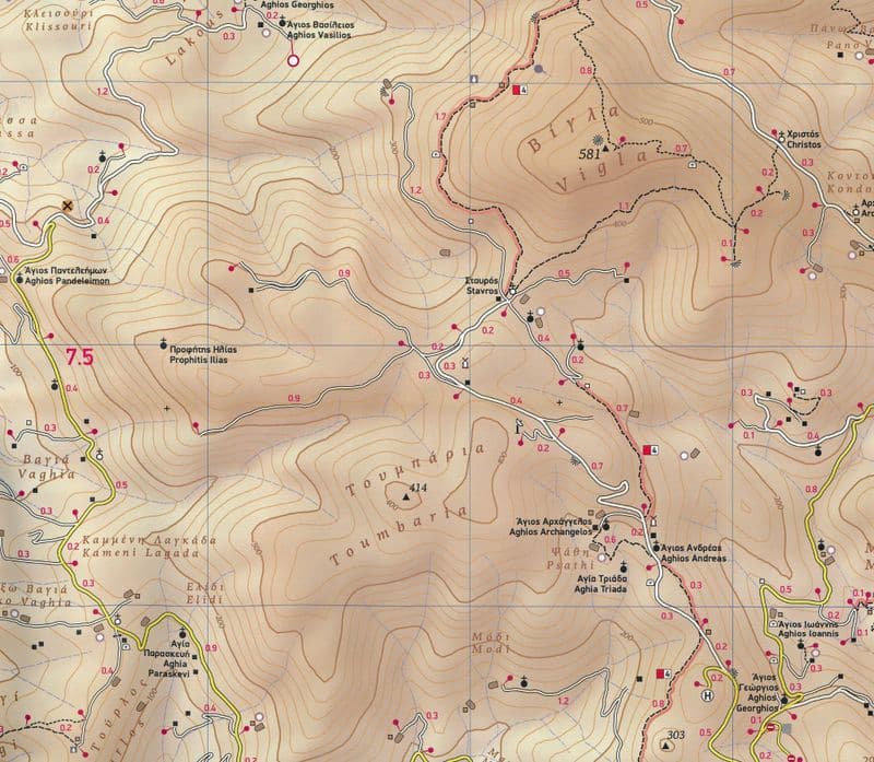 Anafi - Terrain Maps - 1 15 000