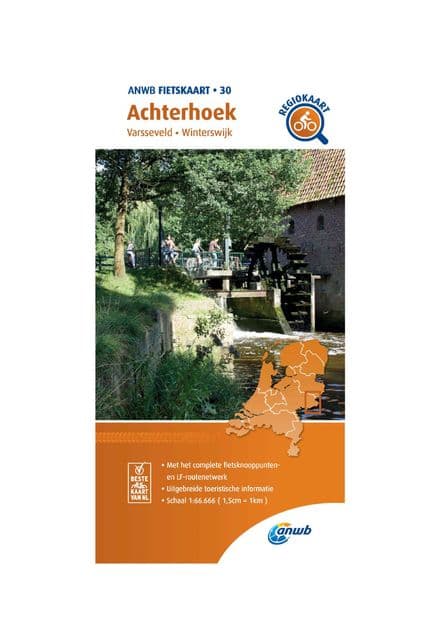 ANWB Cycling Map 30 Achterhoek 1:66,666