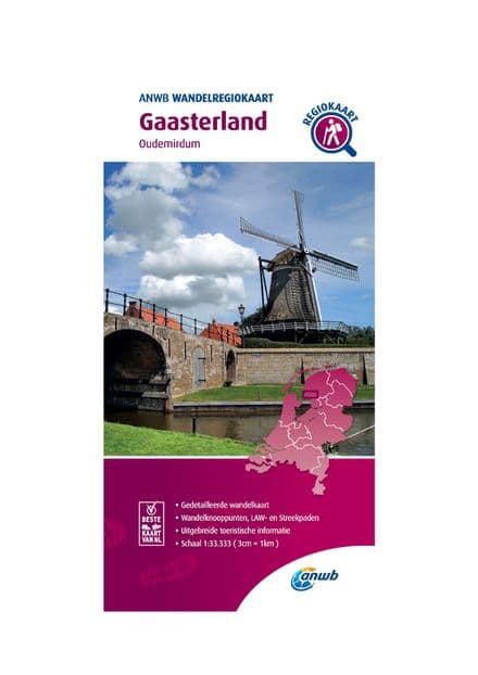 ANWB Walking Map - Gaasterland - 1:33,333 - 035
