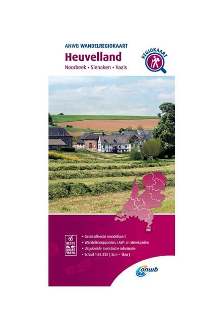 ANWB Walking Map - Heuvelland - 1:33,333 - 045