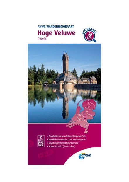 ANWB Walking Map - Hoge Veluwe - 1:33,333 - 048