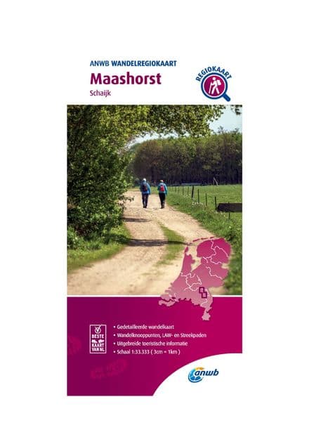 ANWB Walking Map - Maashorst - 1:33,333 - 069