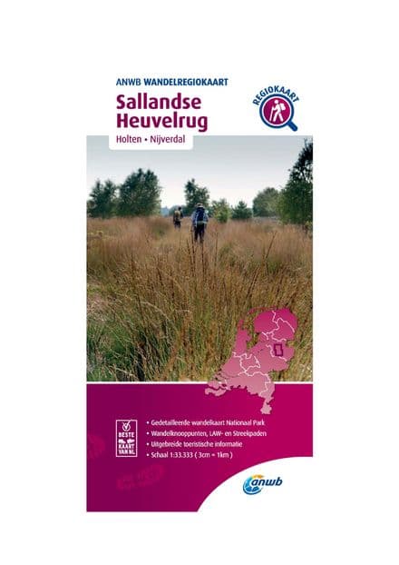 ANWB Walking Map - Sallandse Heuvelrug - 1:33,333  - 089